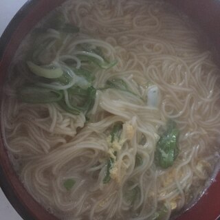 卵とじあったかそうめん